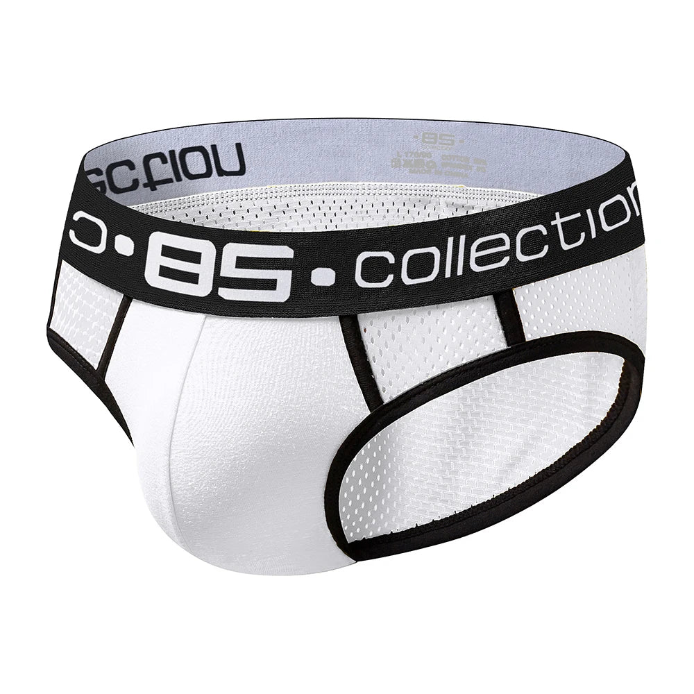 ORLVS Men's Briefs Underwear Men Sexy Jockstrap