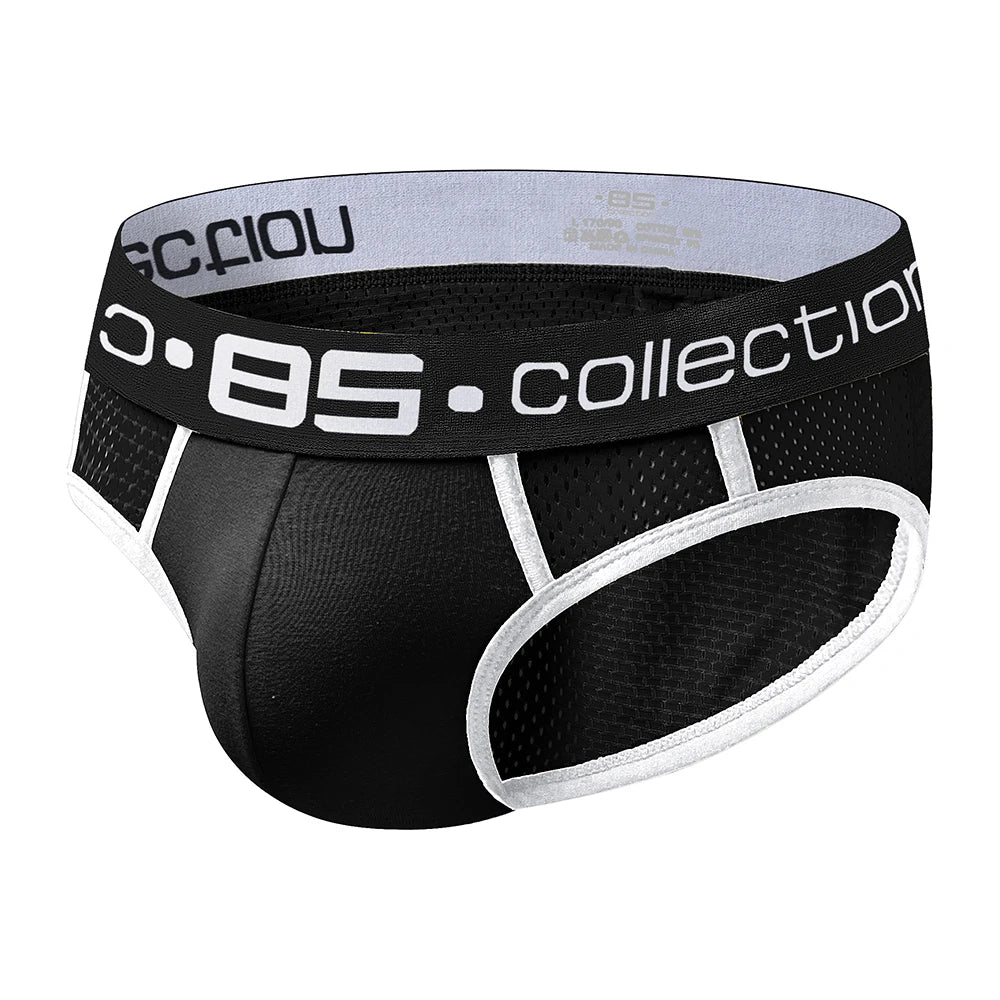 ORLVS Men's Briefs Underwear Men Sexy Jockstrap